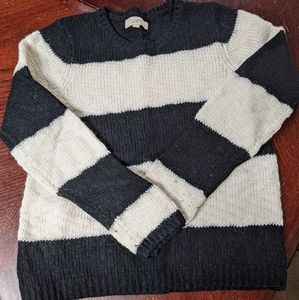Loft Striped Sweater XL